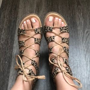 Old Navy Leopard Sandals